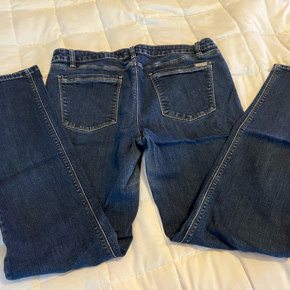 Stretch denim Whit/Black brand